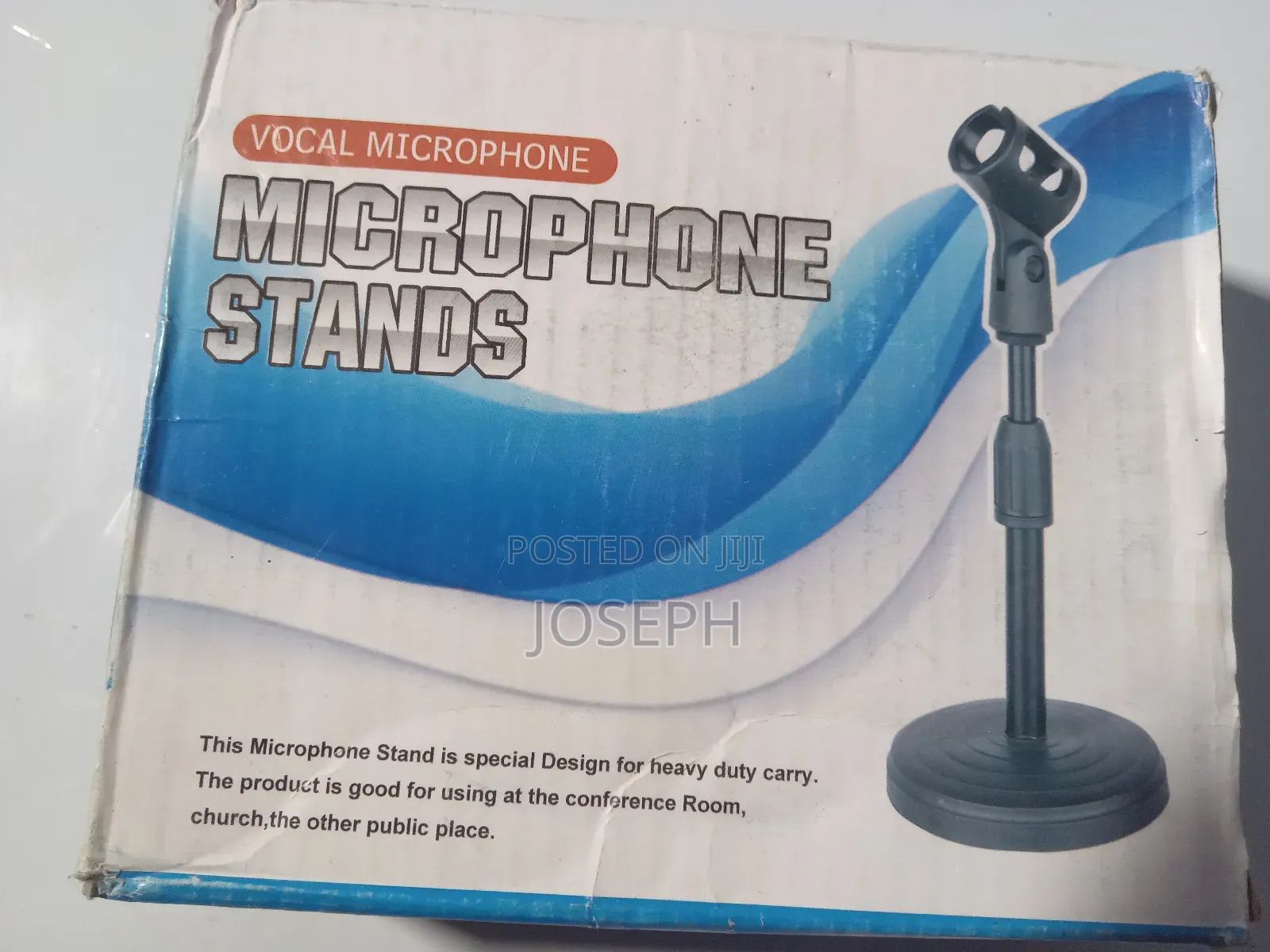 Phone/Mic Holder Stand Table Top Type