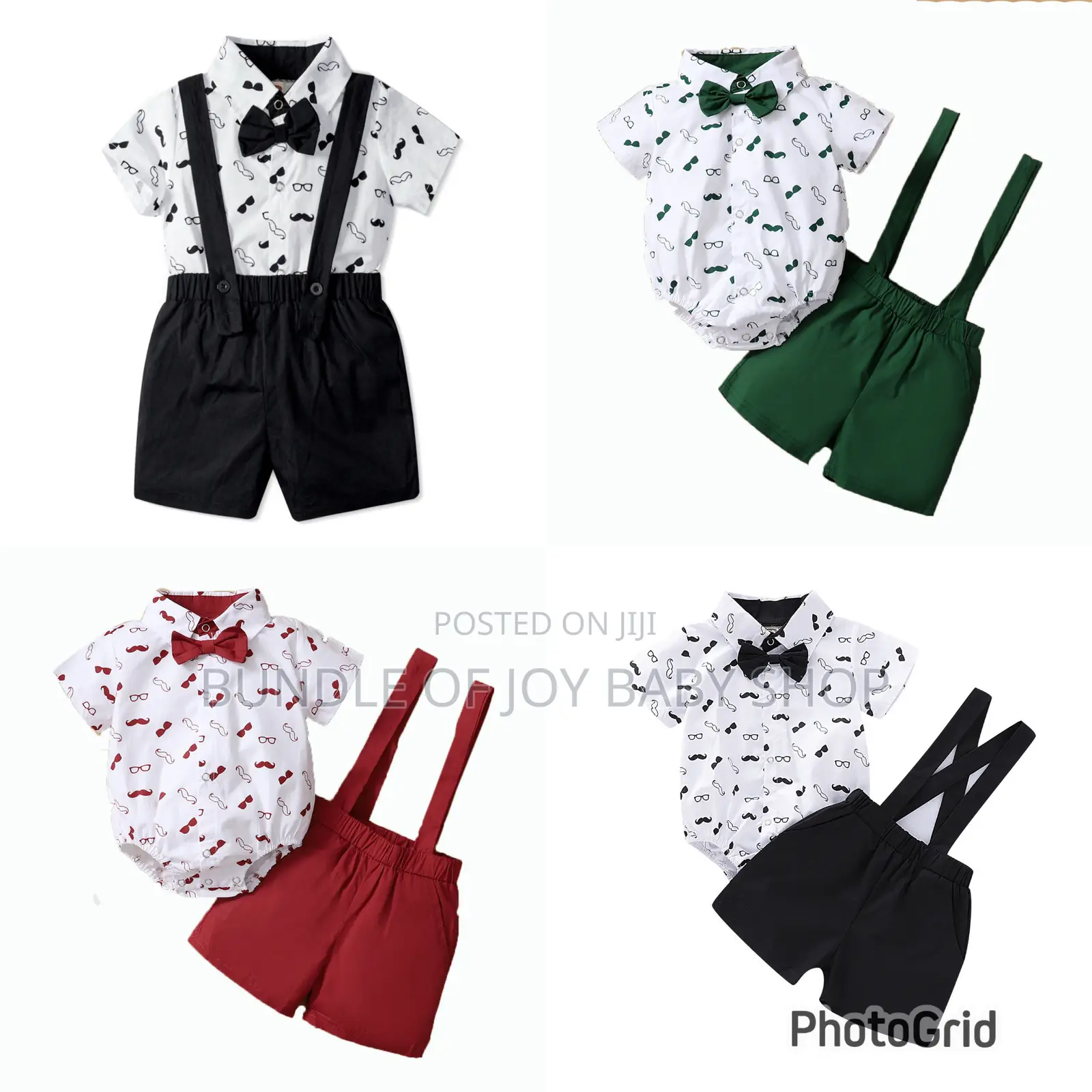Boys 2 Pieces With Bow Tie