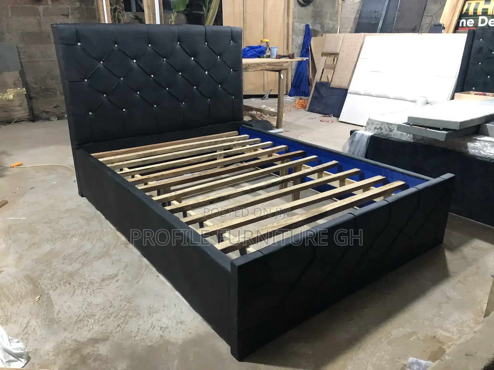 Quality Leather ( Double Bedframe) // Fast Delivery