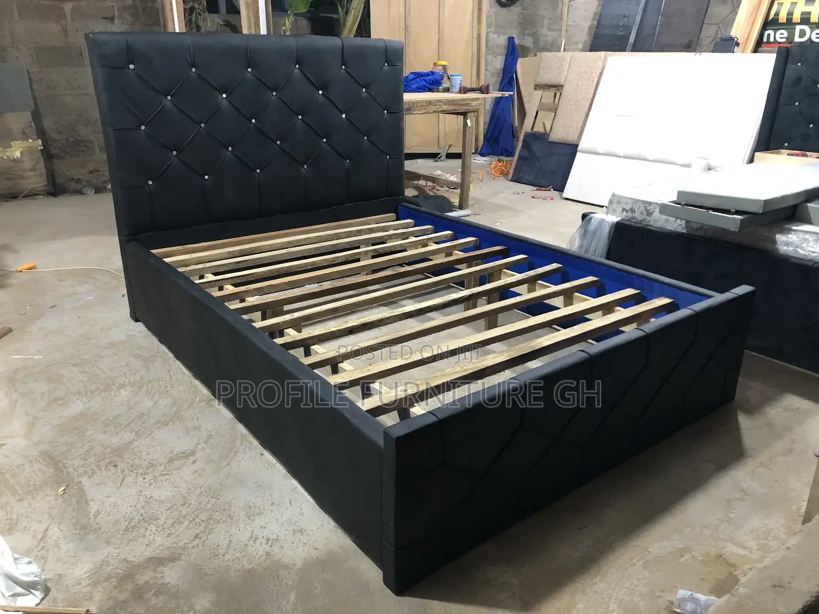 Quality Leather ( Double Bedframe) // Fast Delivery
