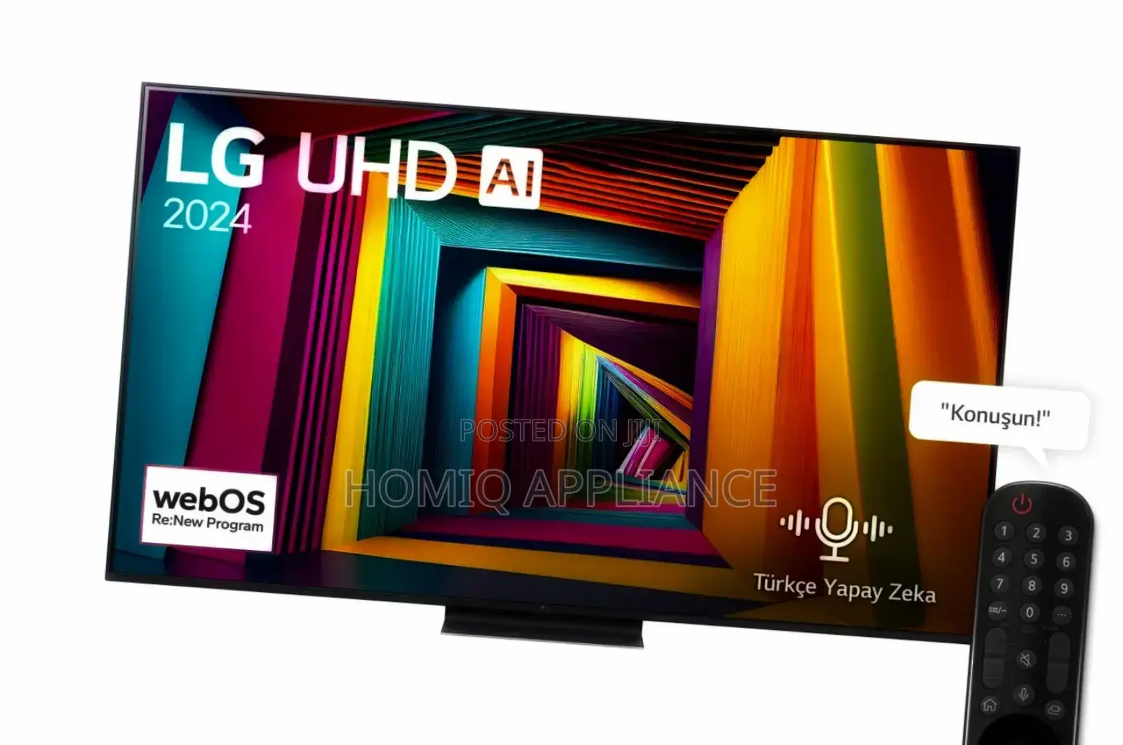 Lg 75 Inches Lg Uhd Ai Ut91 Smart Tv 2024
