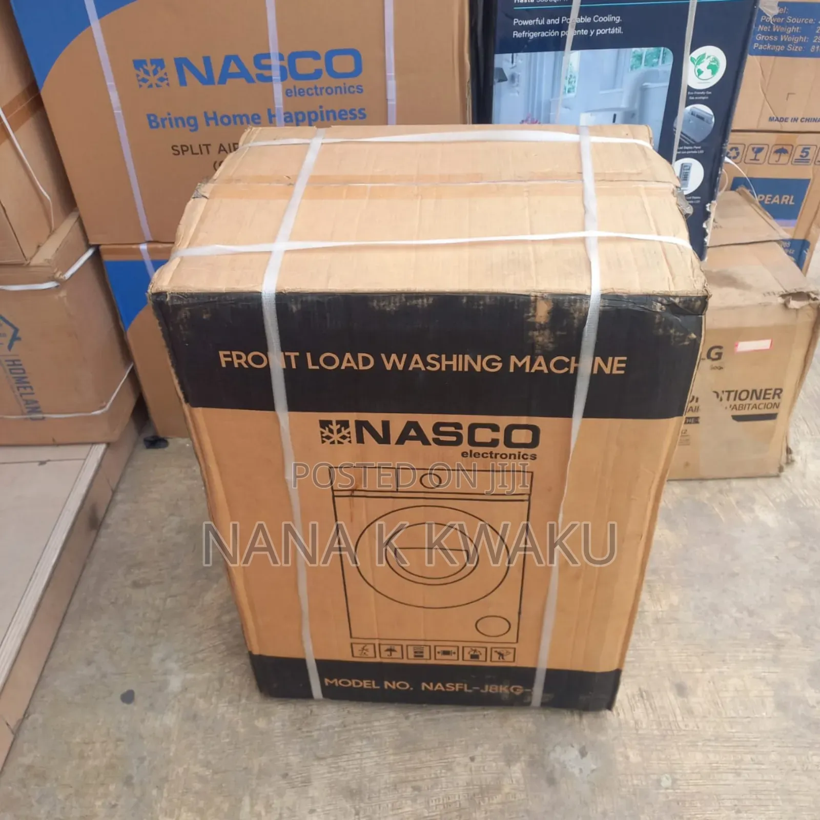 Best Wash Nasco 8kg Front Load Washing Machine