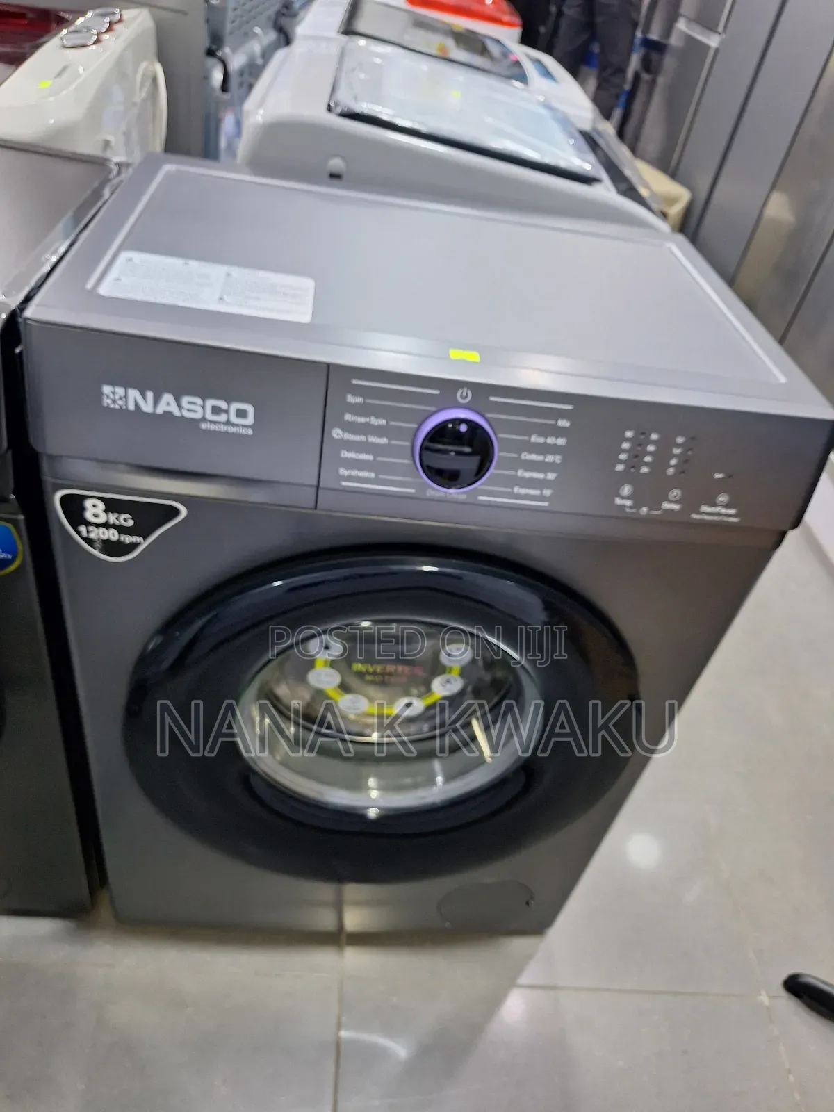 Best Wash Nasco 8kg Front Load Washing Machine