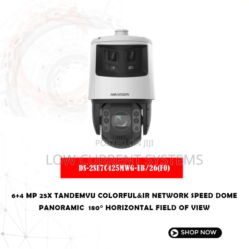 Hikvision 6mp Outdoor Tandemvu Panoramic Ptz Ip Camera Dual