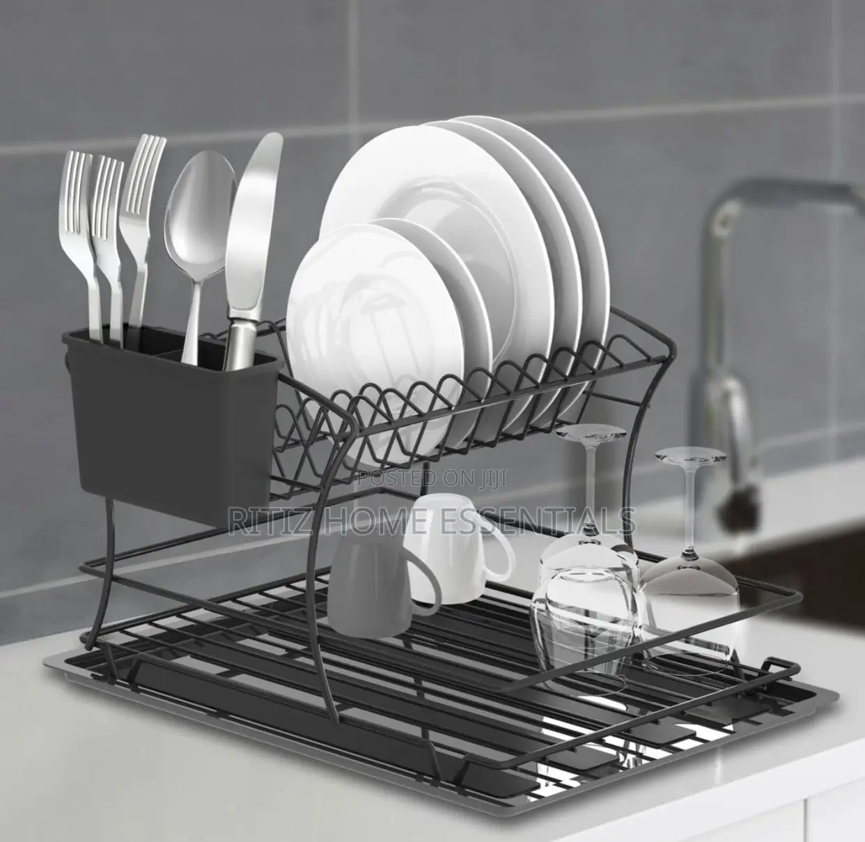 Quality 2-Teir Dish Rack