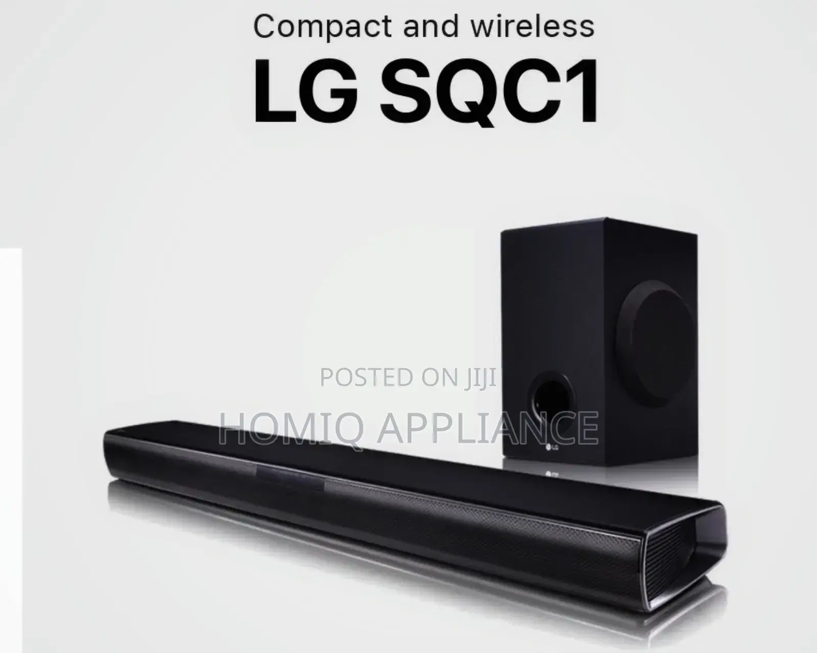 Lg Sqc1 2.1ch 160w Soundbar With Subwoofer