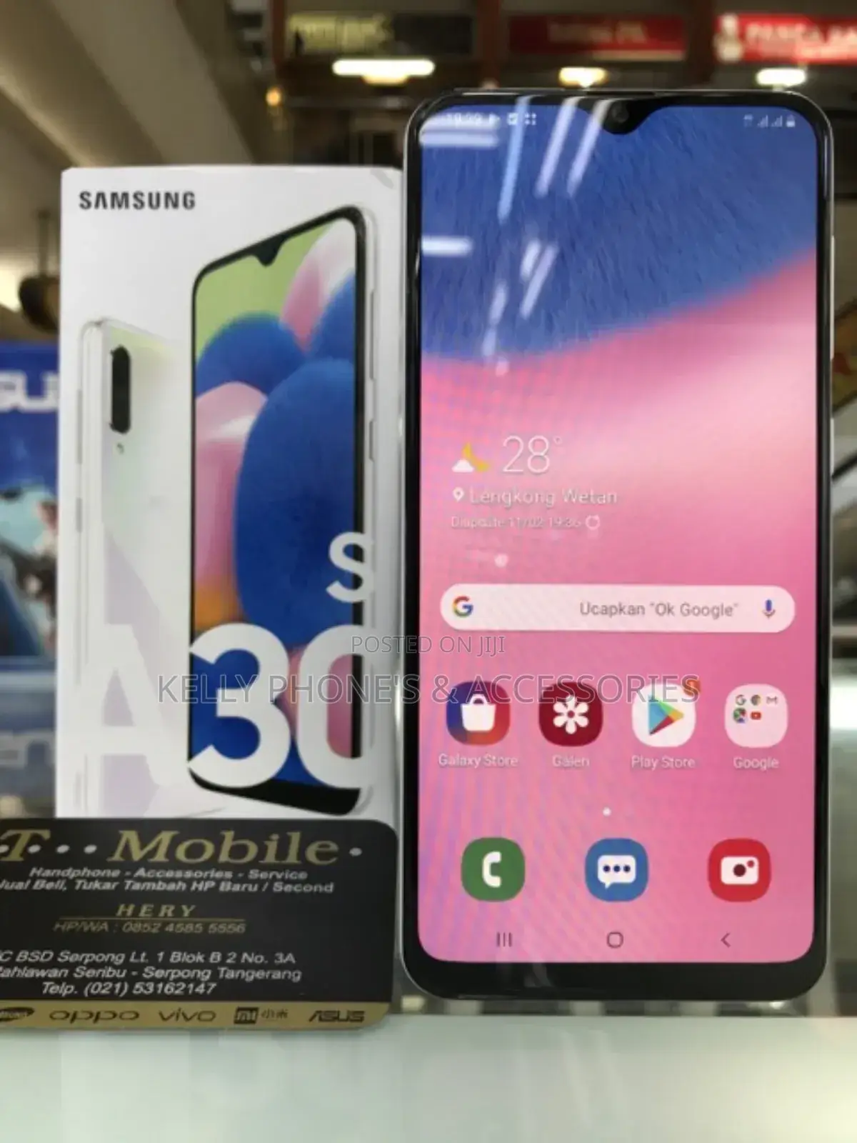 New Samsung Galaxy A30s 64 GB Black