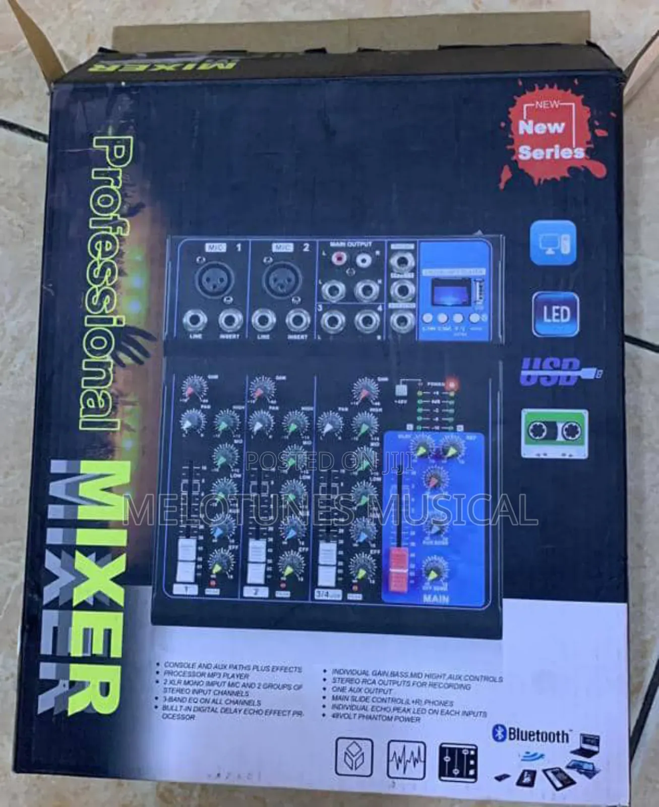 Yamaha F4-Usb 4 Channel Stage Mixer