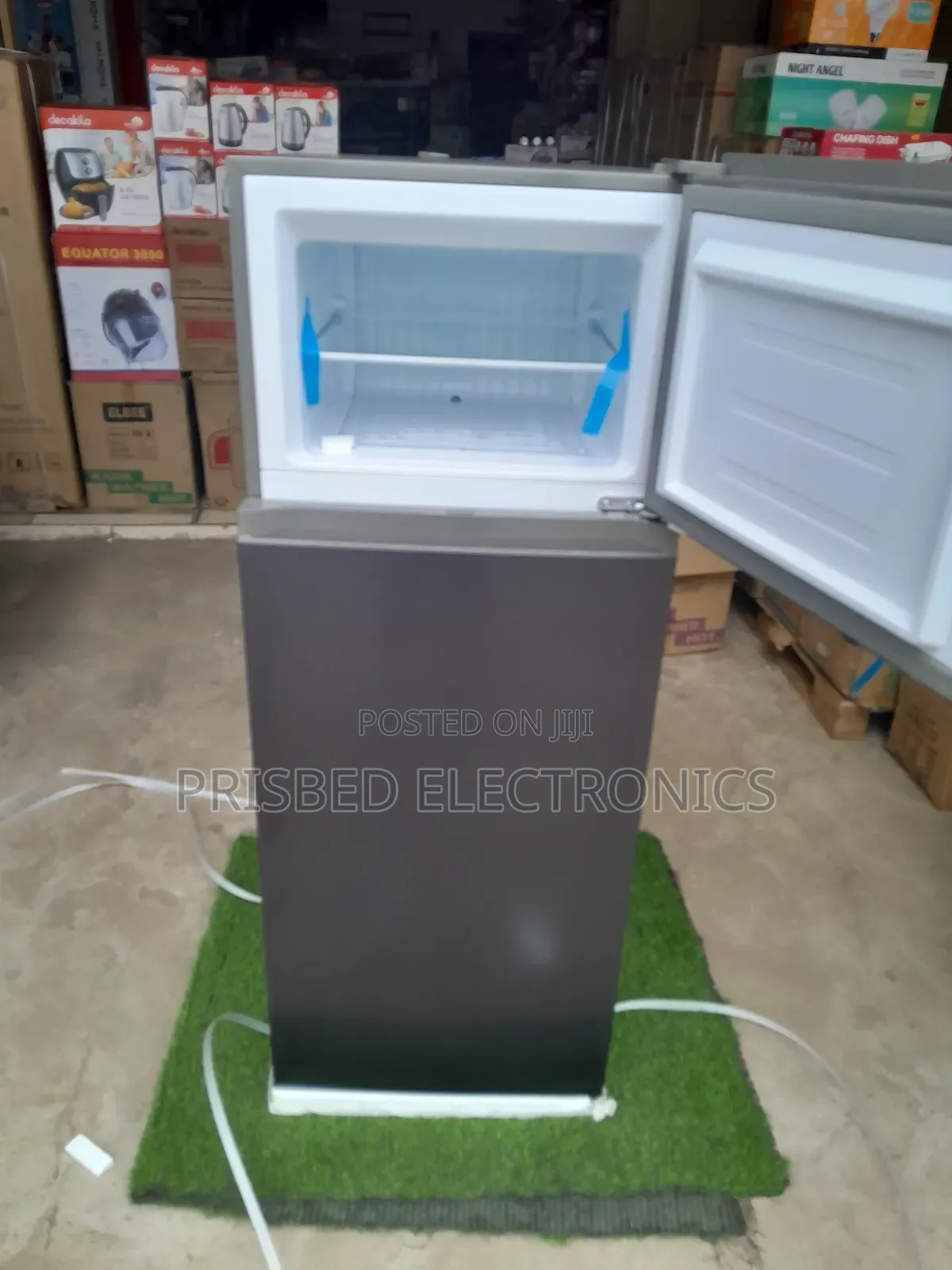 Aucma Durable Double Door Fridge 206 Litres (4stars)