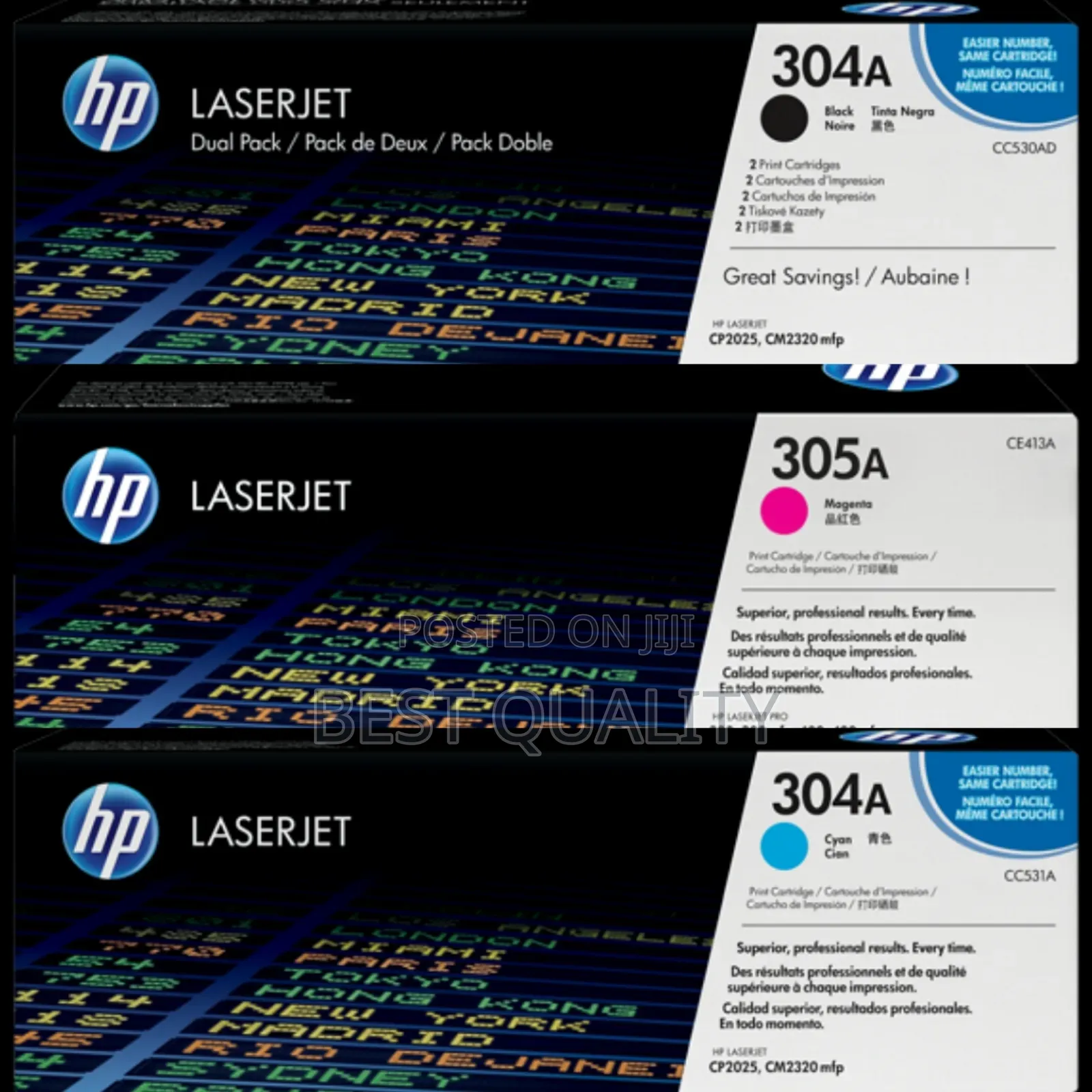 HP 304a/305a Toner Cartridge