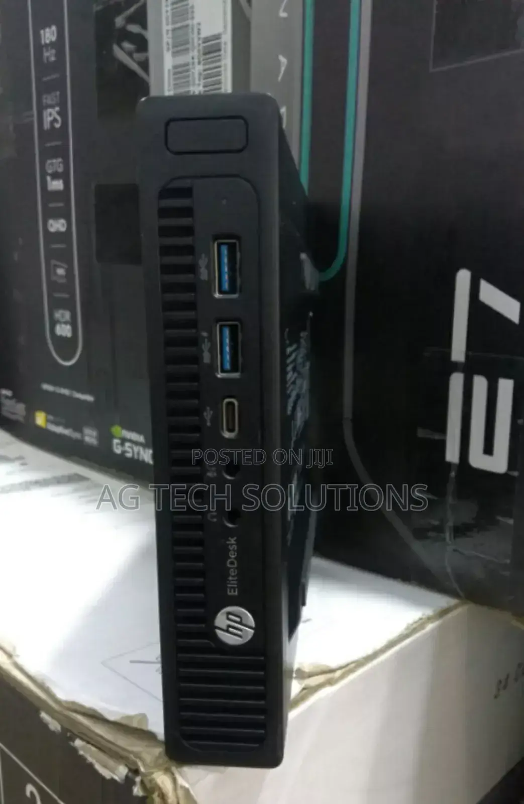 Desktop Computer HP EliteDesk 800 G3 8GB Intel Core I5 SSD 256GB