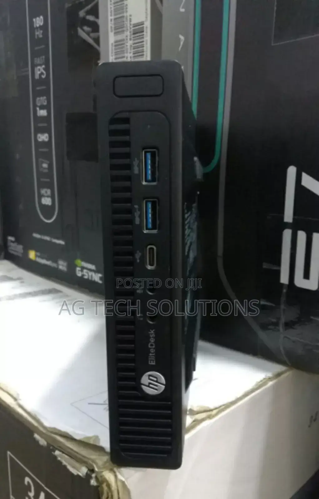 Desktop Computer HP EliteDesk 800 G3 8GB Intel Core I5 SSD 256GB