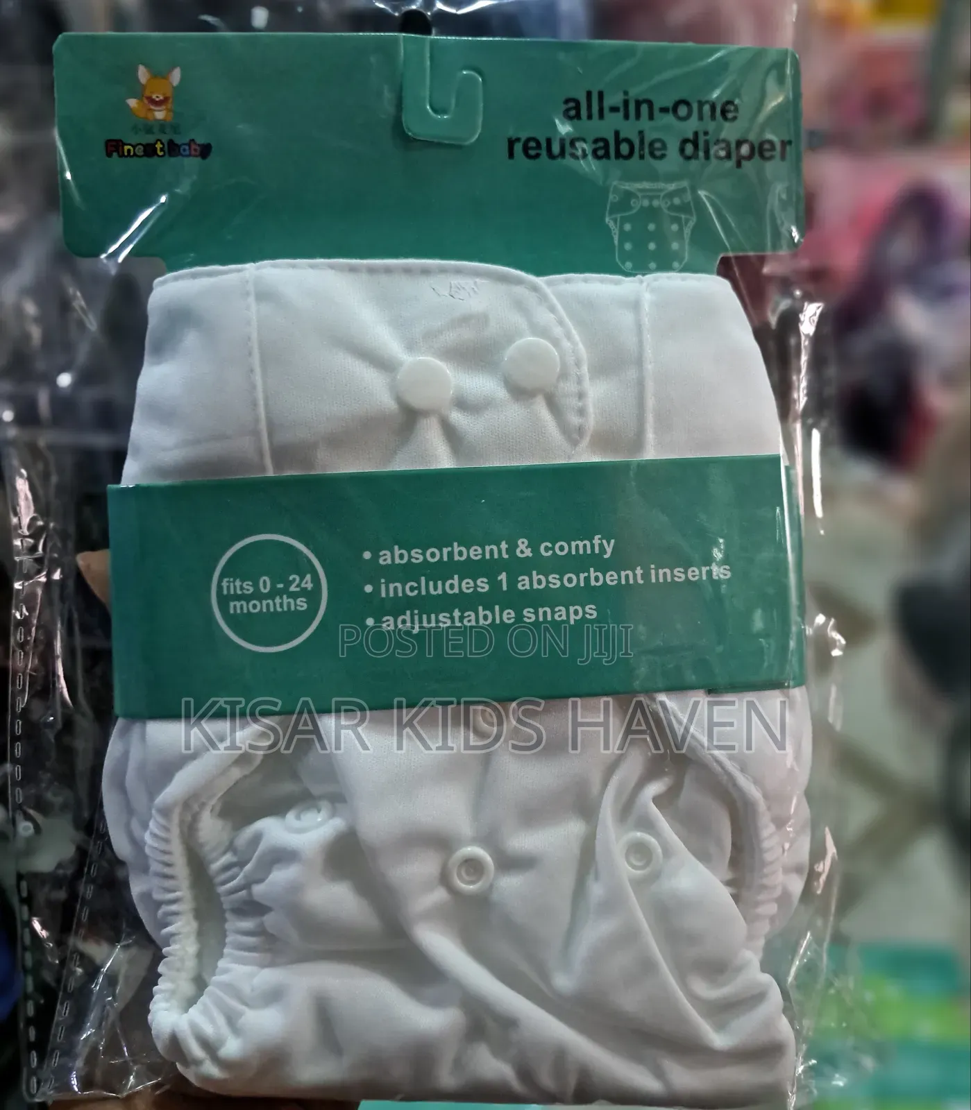 Reusable Baby Diapers, Size 0 to 24 Months ( Price for 1)