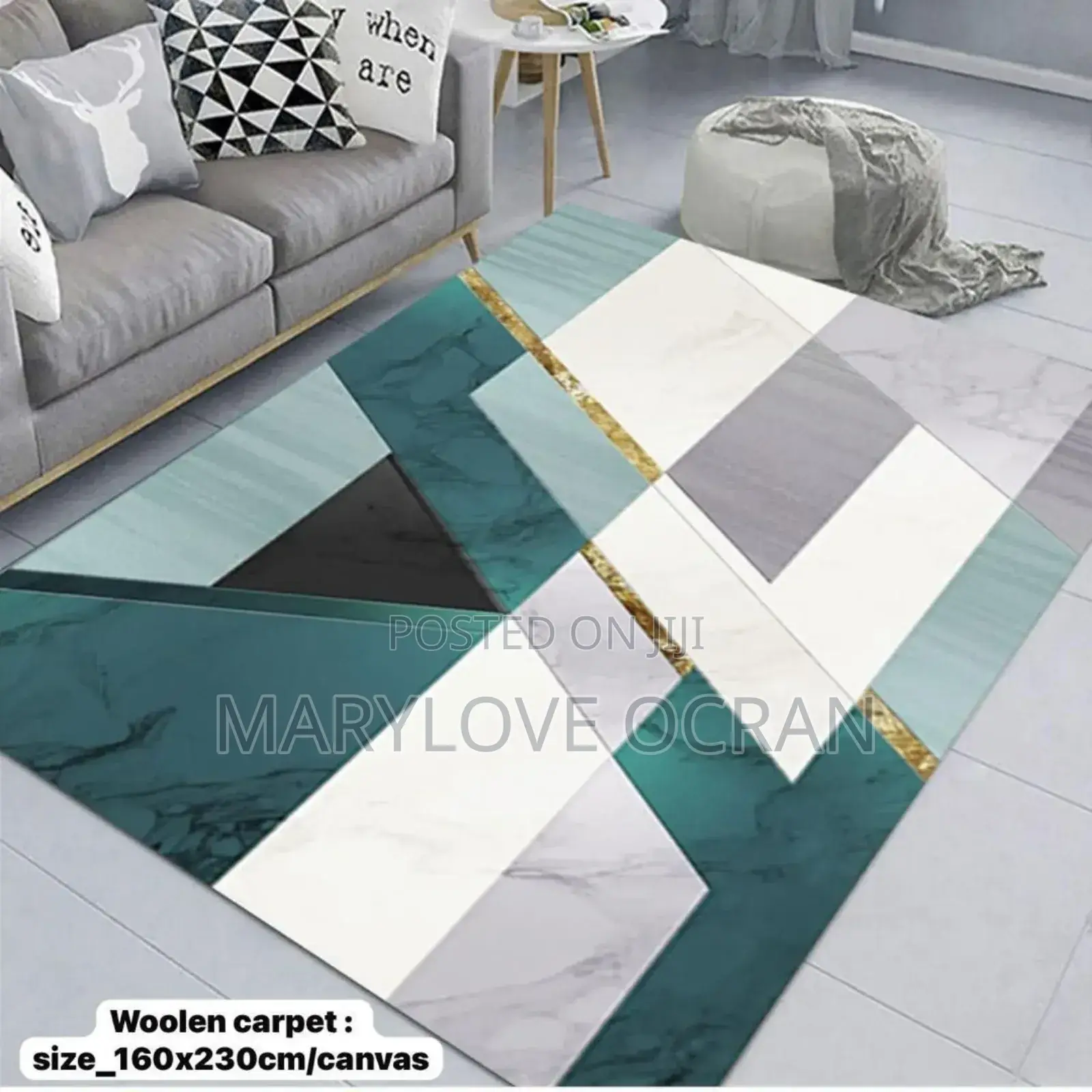Woolen Centre Carpet(160×230, 200x300cm)