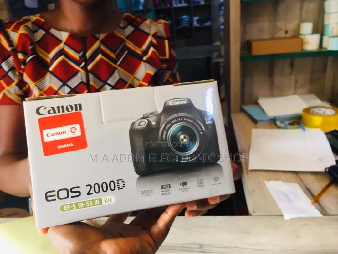 Unleash Your Inner Photographer: Canon EOS 2000D With Lens