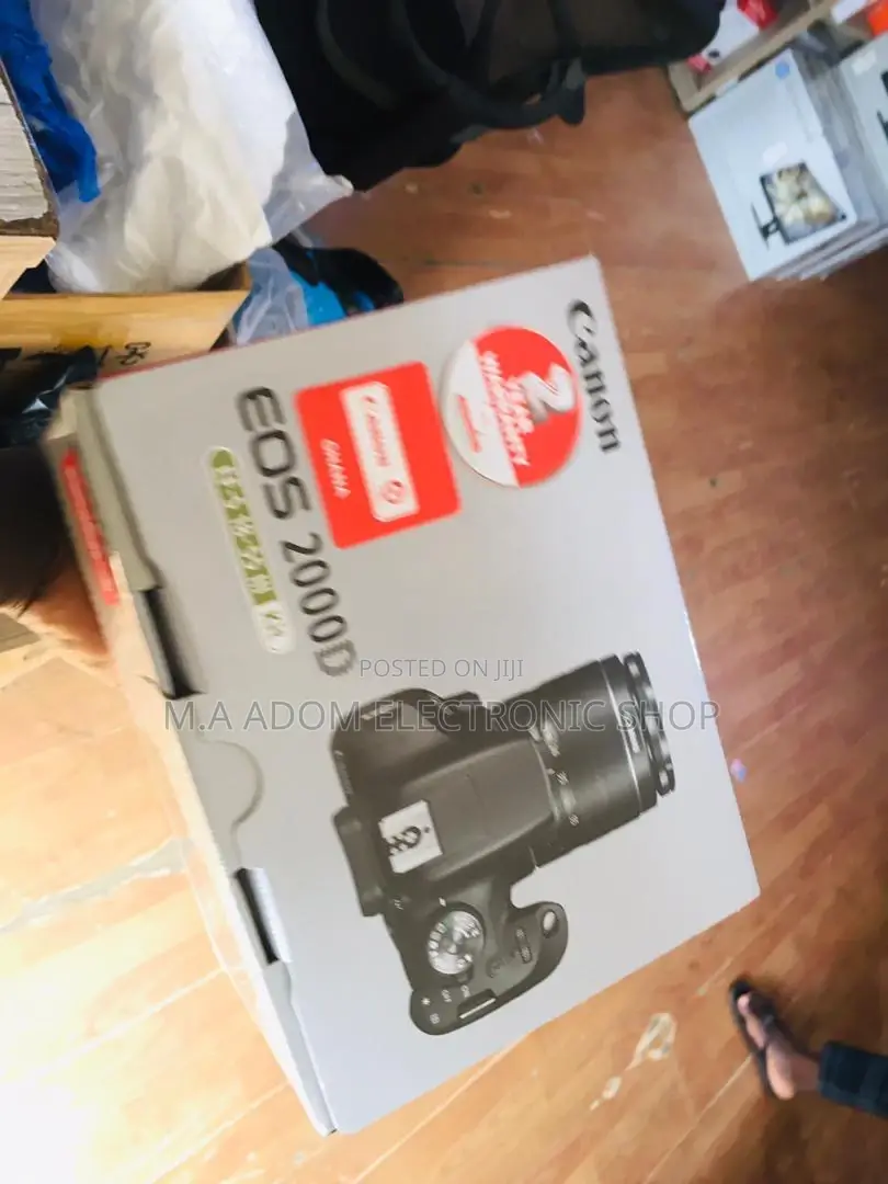 Brand New Canon EOS 2000D With 18-55mm Lens