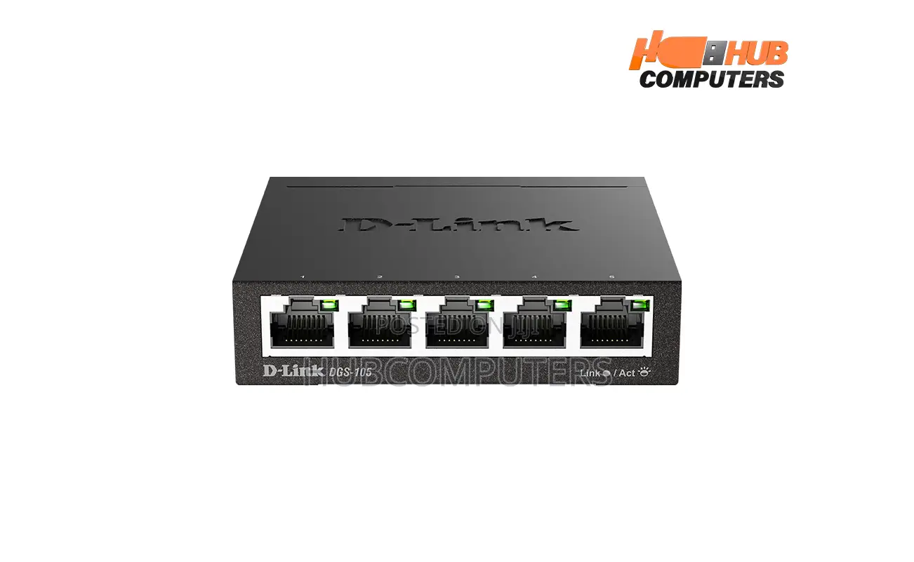 D-Link (Dgs-1005p) 5-Port Gigabit Desktop Poe Switch