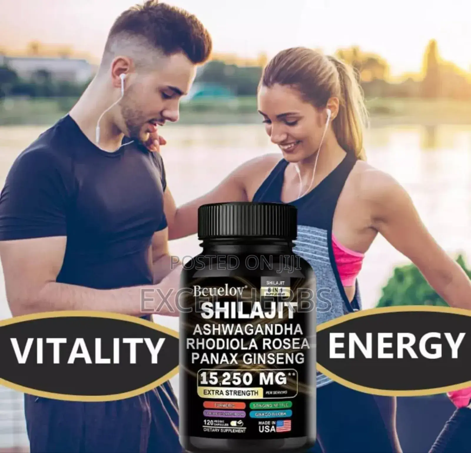 Shilajit Ashwagandha Rhodiola Rosea Panax Ginseng
