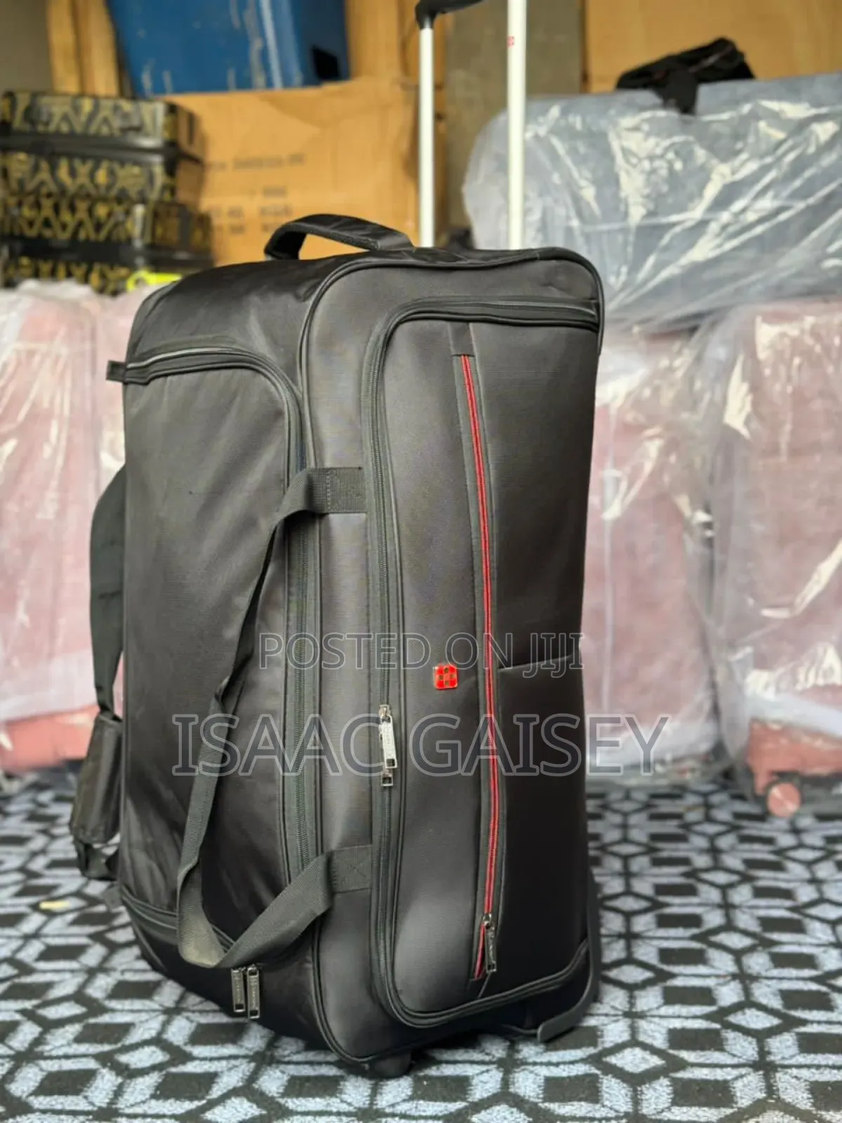 Two Set Quality Swiss Concept Duffel Trolling Travel Bags