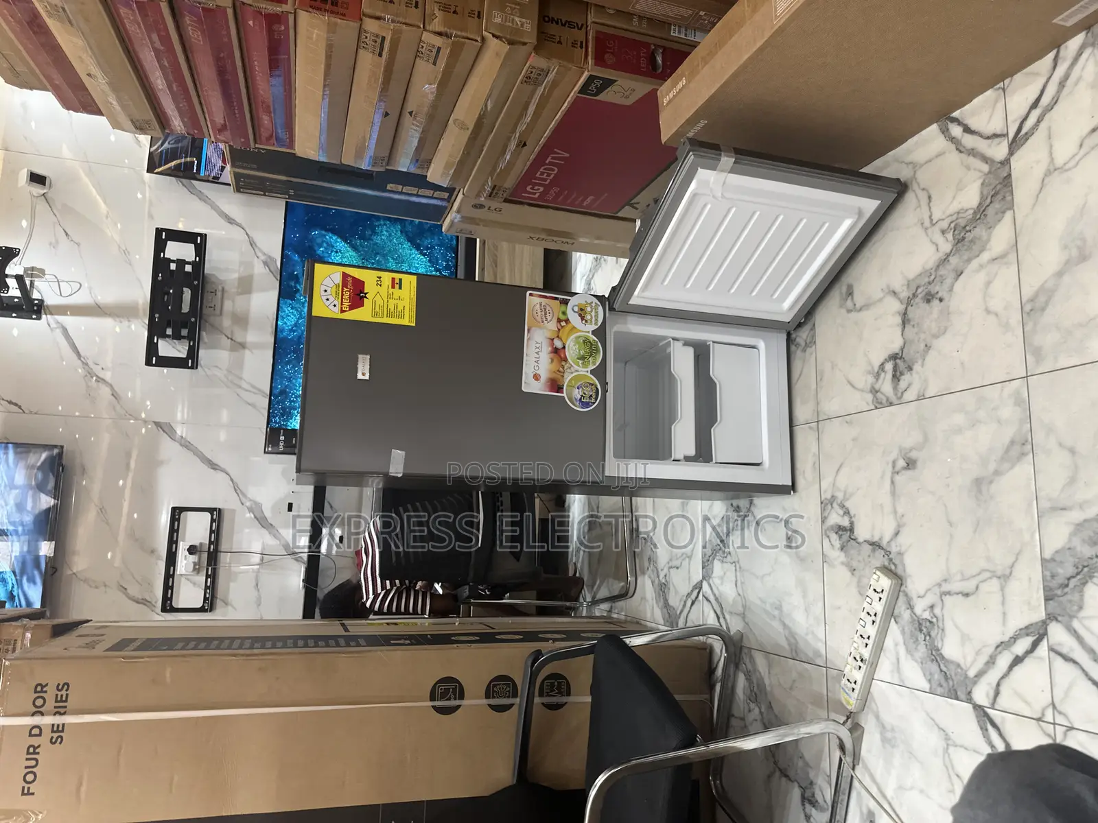 Double Door Galaxy Fridge GXL-200BG