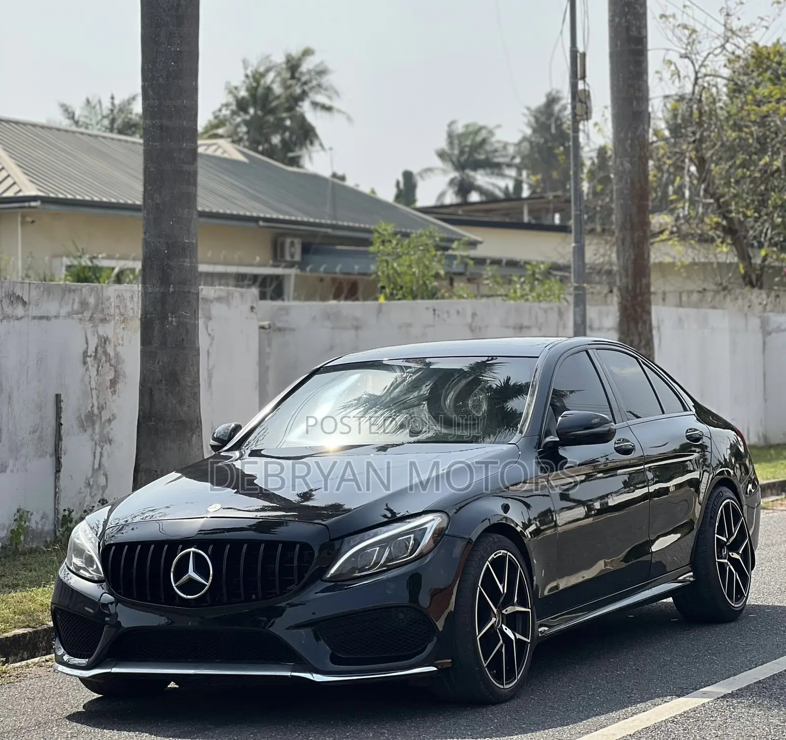 Mercedes-Benz C300 Sport 4Matic Sedan AWD (2.0L 4cyll 7A) 2016 Black