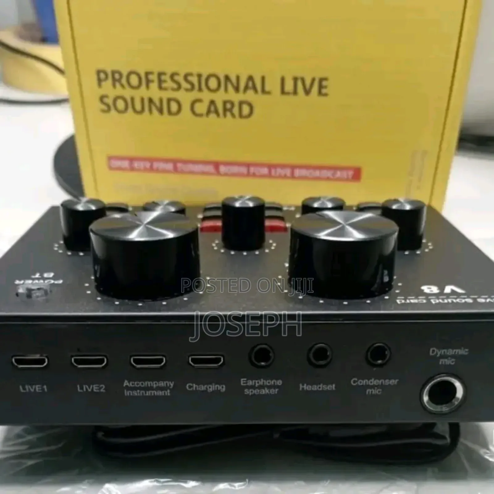 V8 Live Sound Card Multipurpose