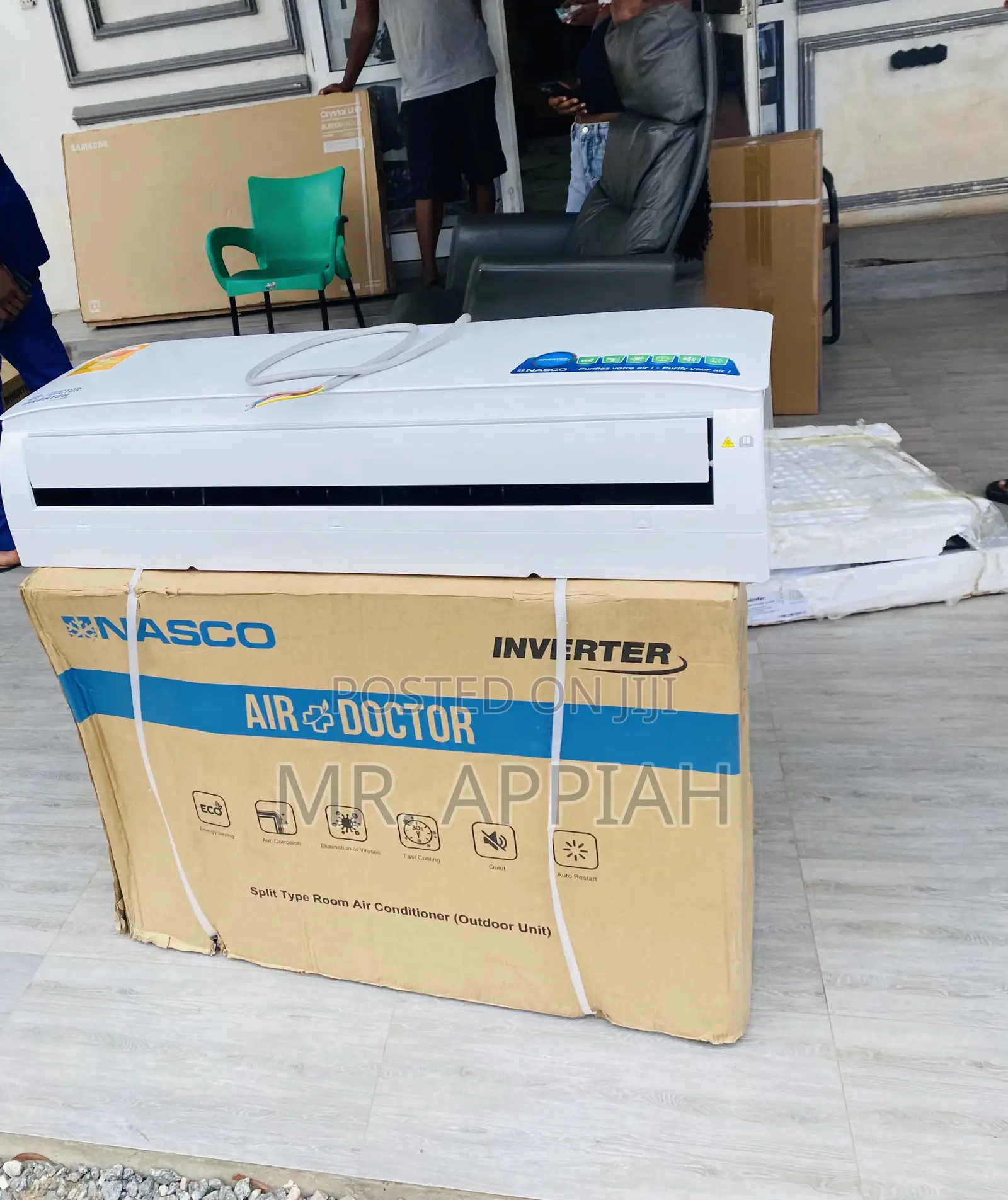 Get Original Nasco 2.0hp Split Type Air Doctor Ac(R410).