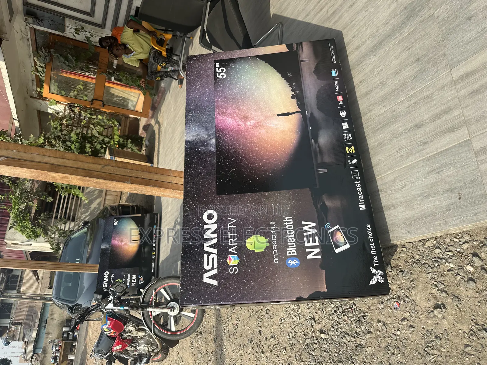 High Quality Uhd Smart Asano 55” Television