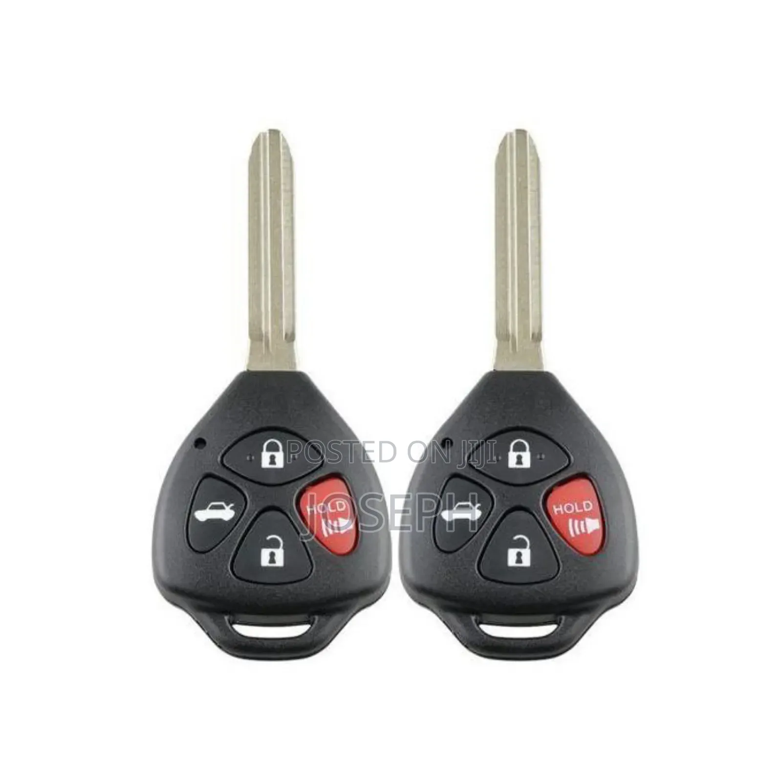 Toyota 4 Button Key Shell X2