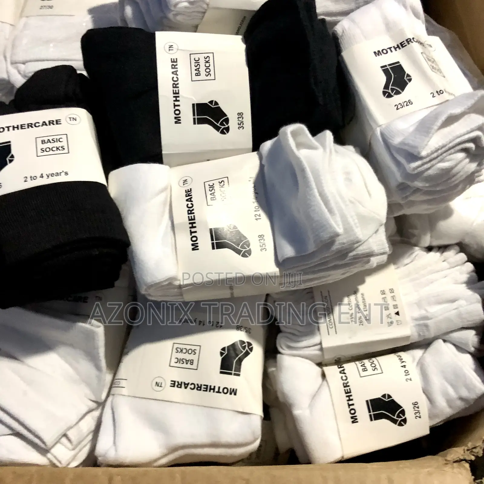 5pcs Kids/Adults Full Cotton Socks