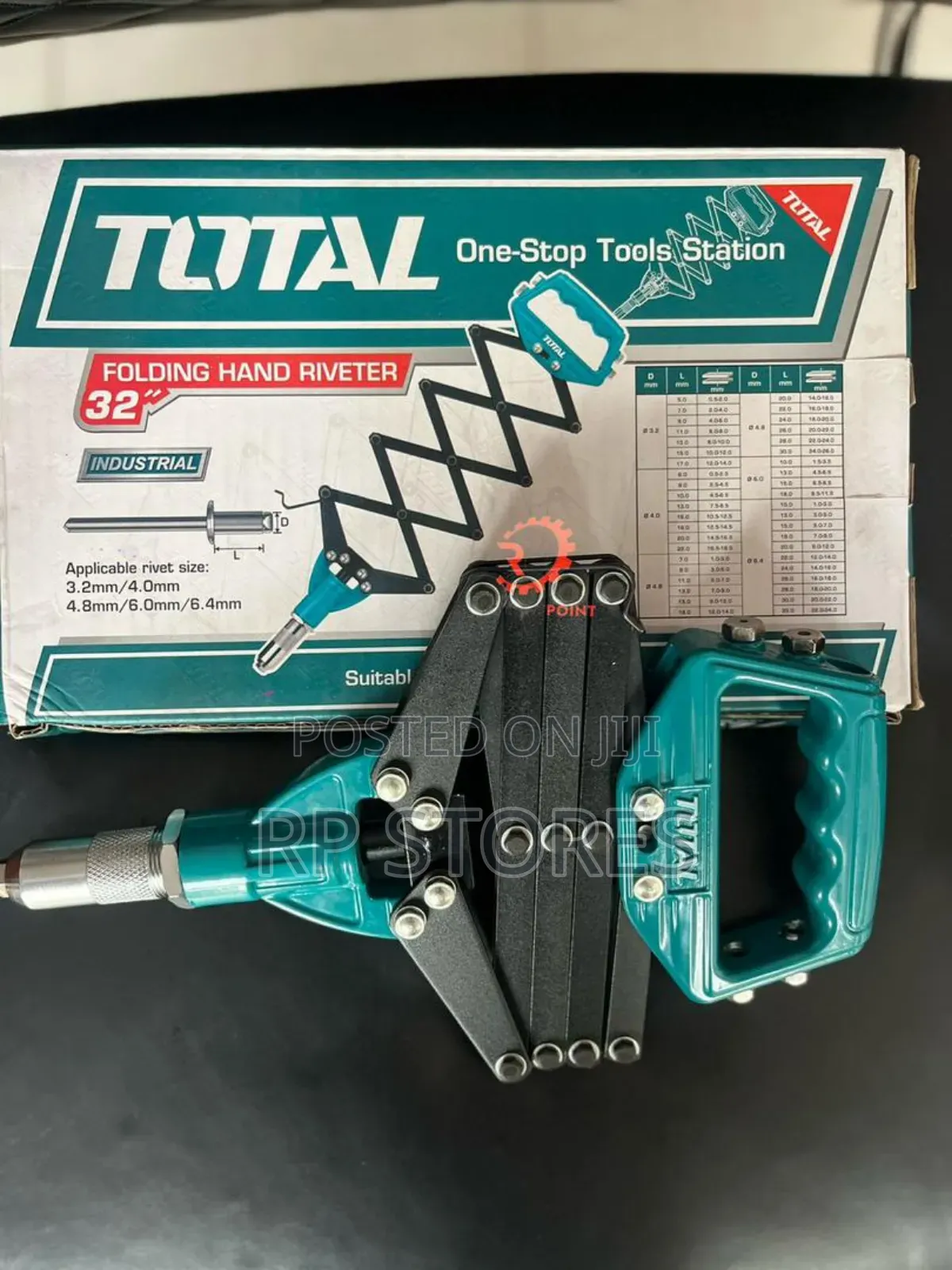 Total Folding Hand Riveter