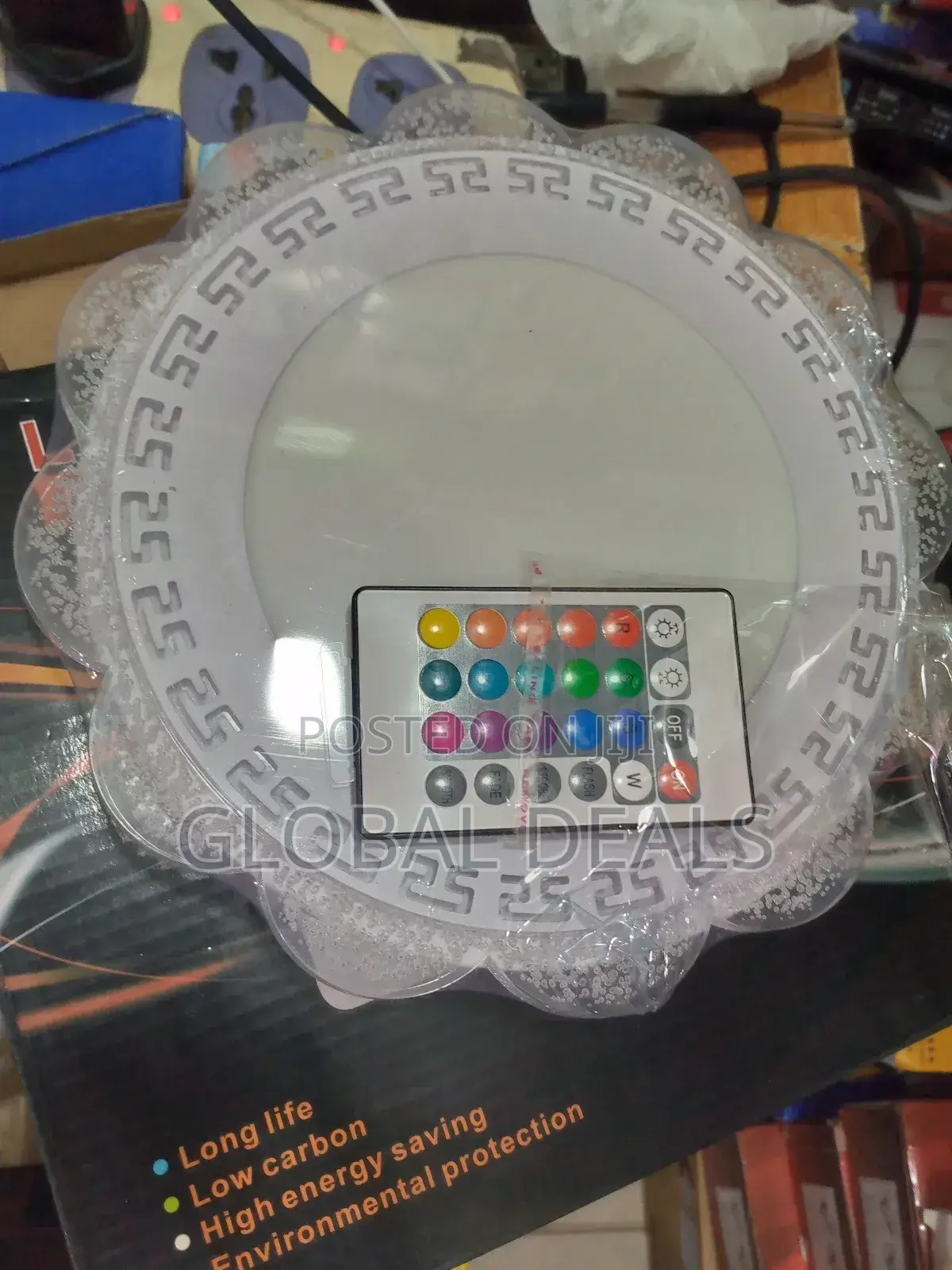 Smart Panel Light With Remote. 15 Colors