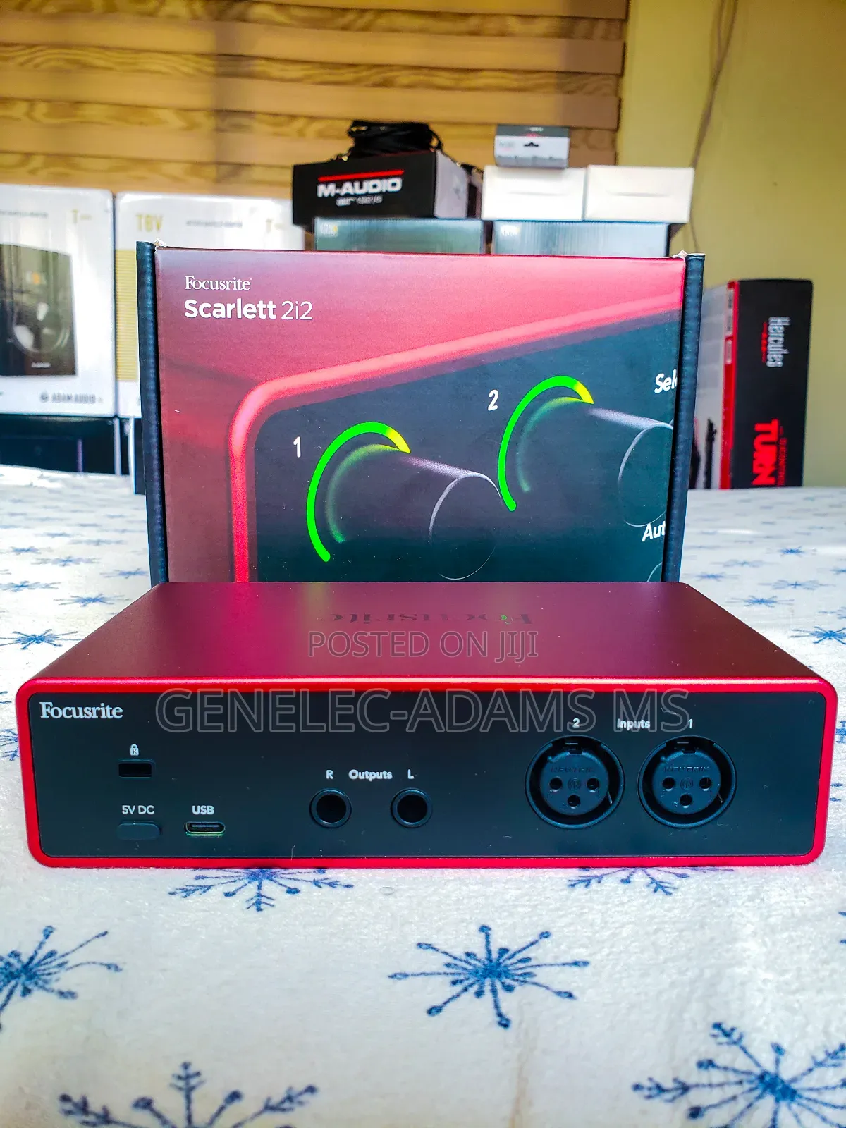 Original Focusrite Scarlet 2i2 4th Generation