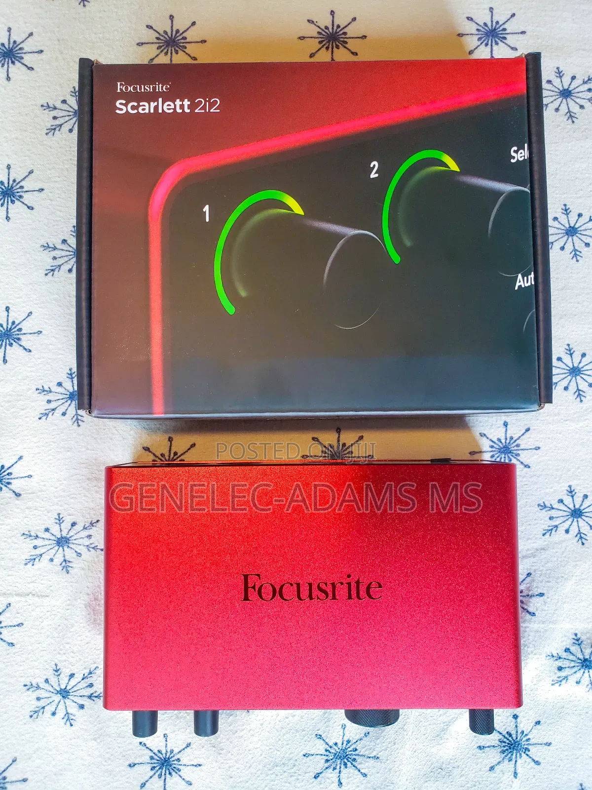 Original Focusrite Scarlet 2i2 4th Generation