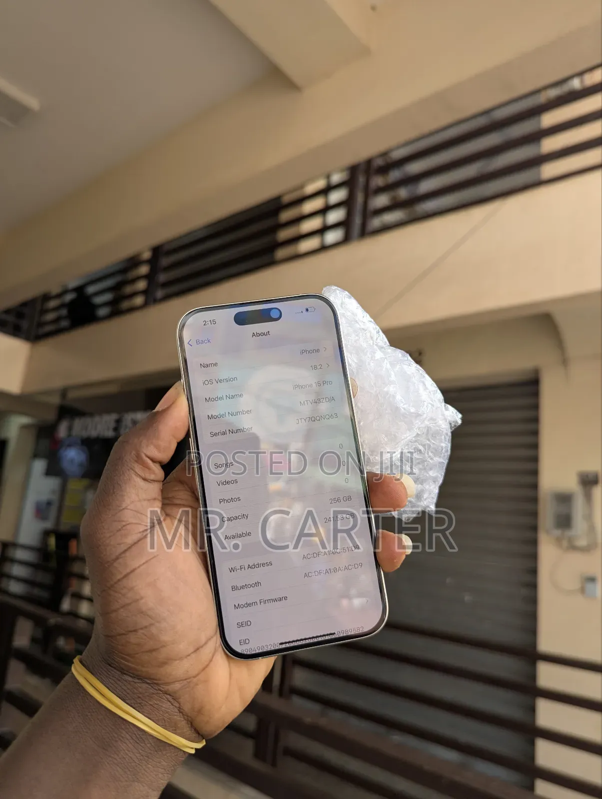 New Apple iPhone 15 Pro 256 GB White