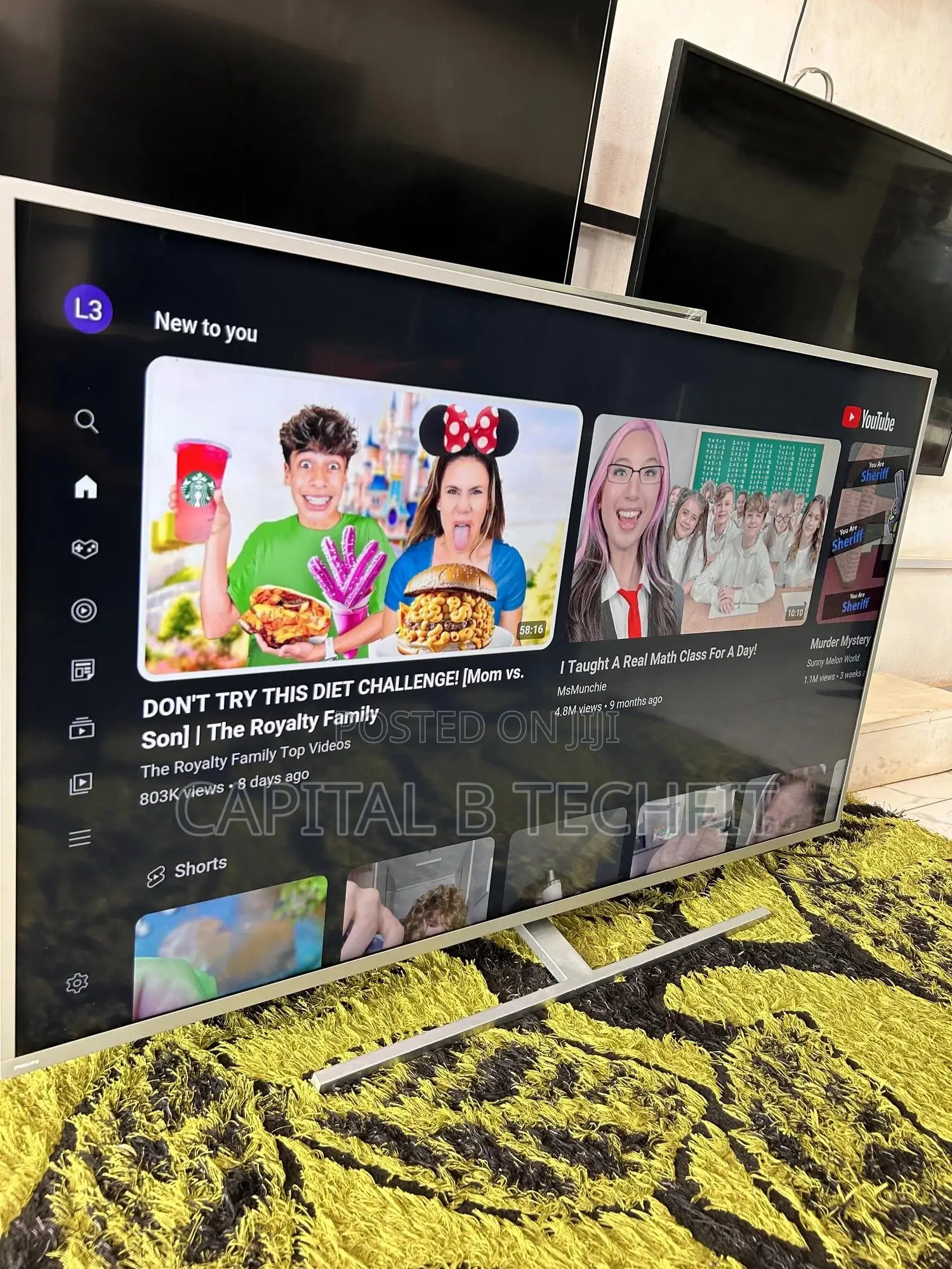 55inches Full Digital Satellite Android Smart Phillps Tv