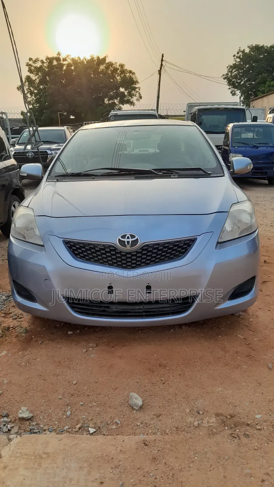 Toyota Belta 2012 Blue