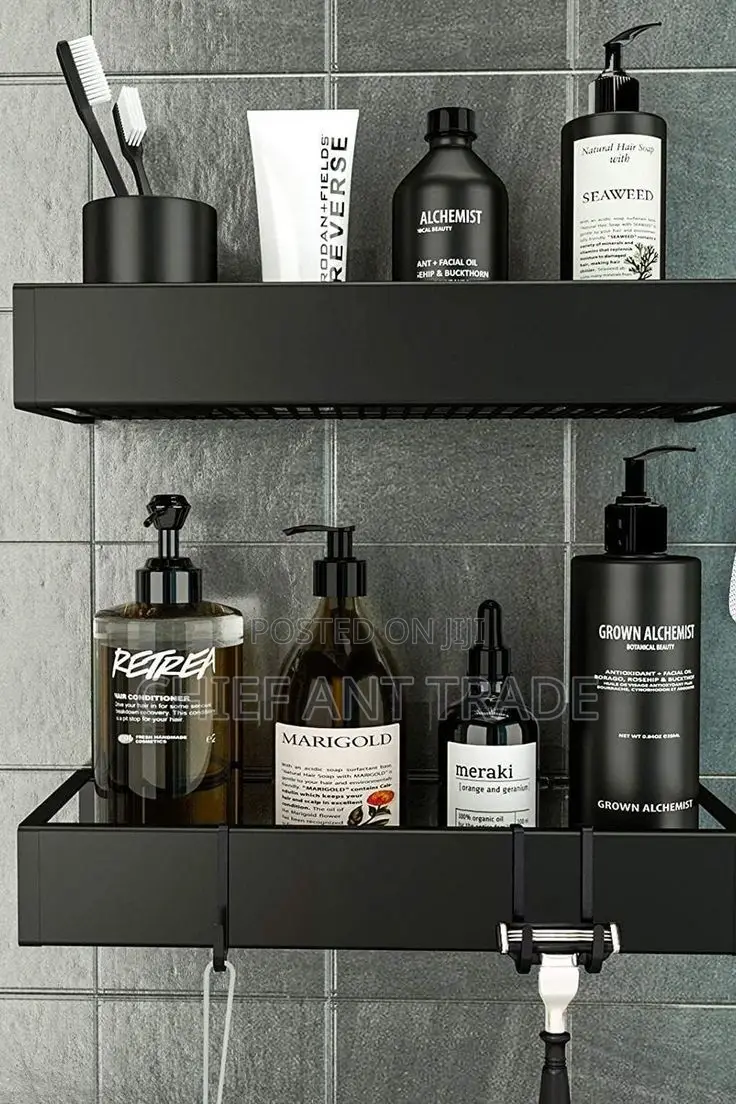 Black Shelf 50cm. 1009
