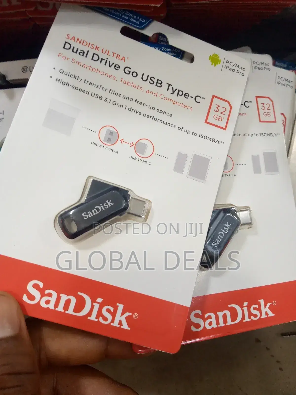 32GB Dual(OTG) Pendrive Type C