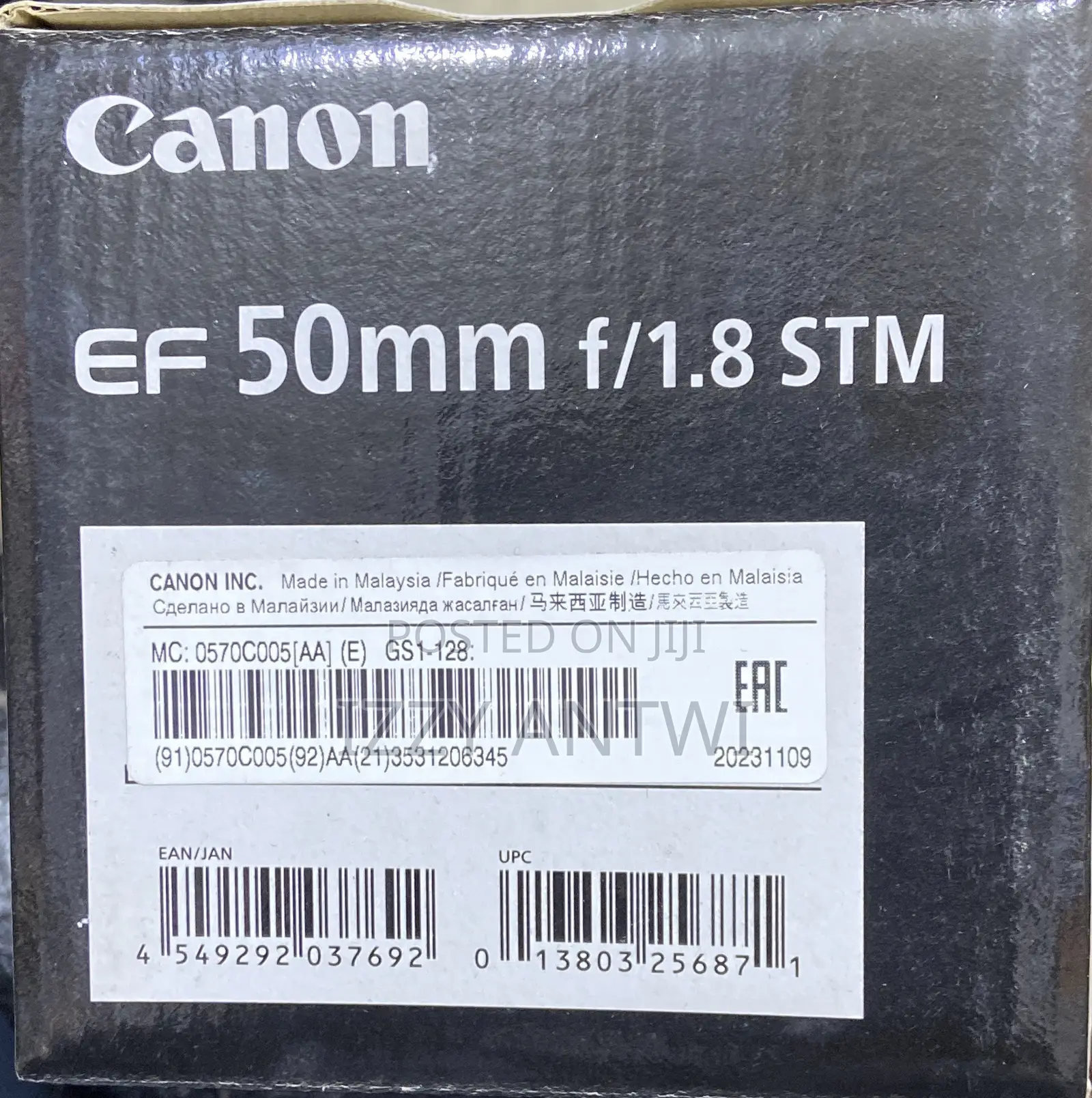 Canon 50mm Lens