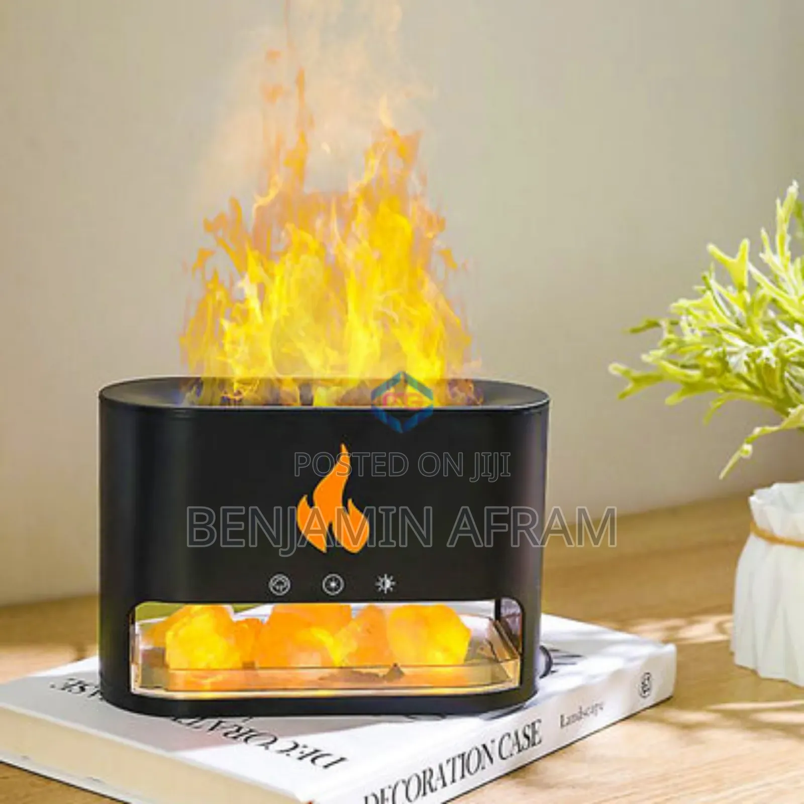 Flames Humidifier Salt Aroma Diffuser
