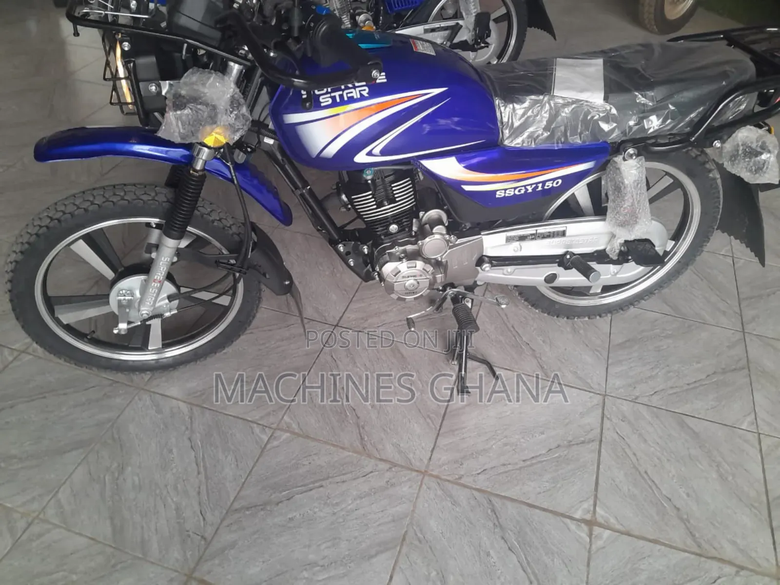 New Motorcycle 2024 Blue