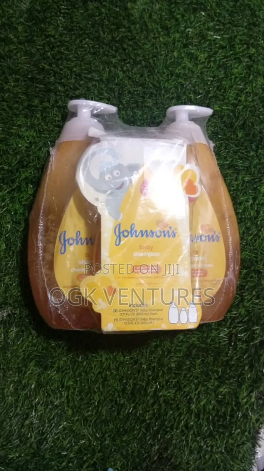 Johnson's 3 Pack Baby Shampoo
