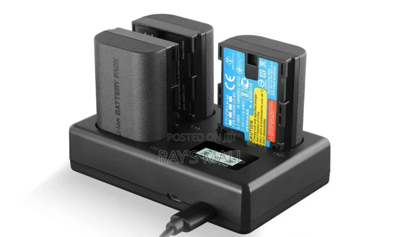 CANON Lp-E6/E6nh Triple Battery Charger