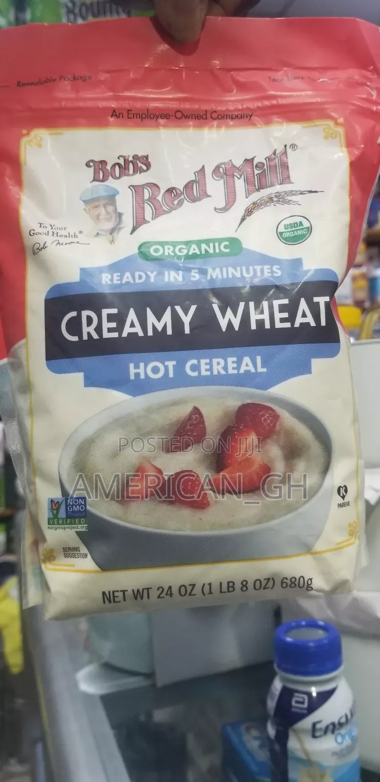 Bob's Red Mill Organic Creamy of Wheat Hot Cereal, 680g