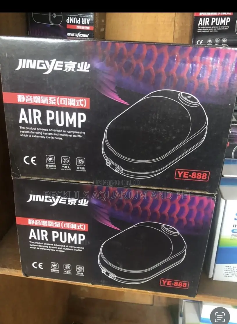 Bigger Double Airpump for Ponds and Aquarium