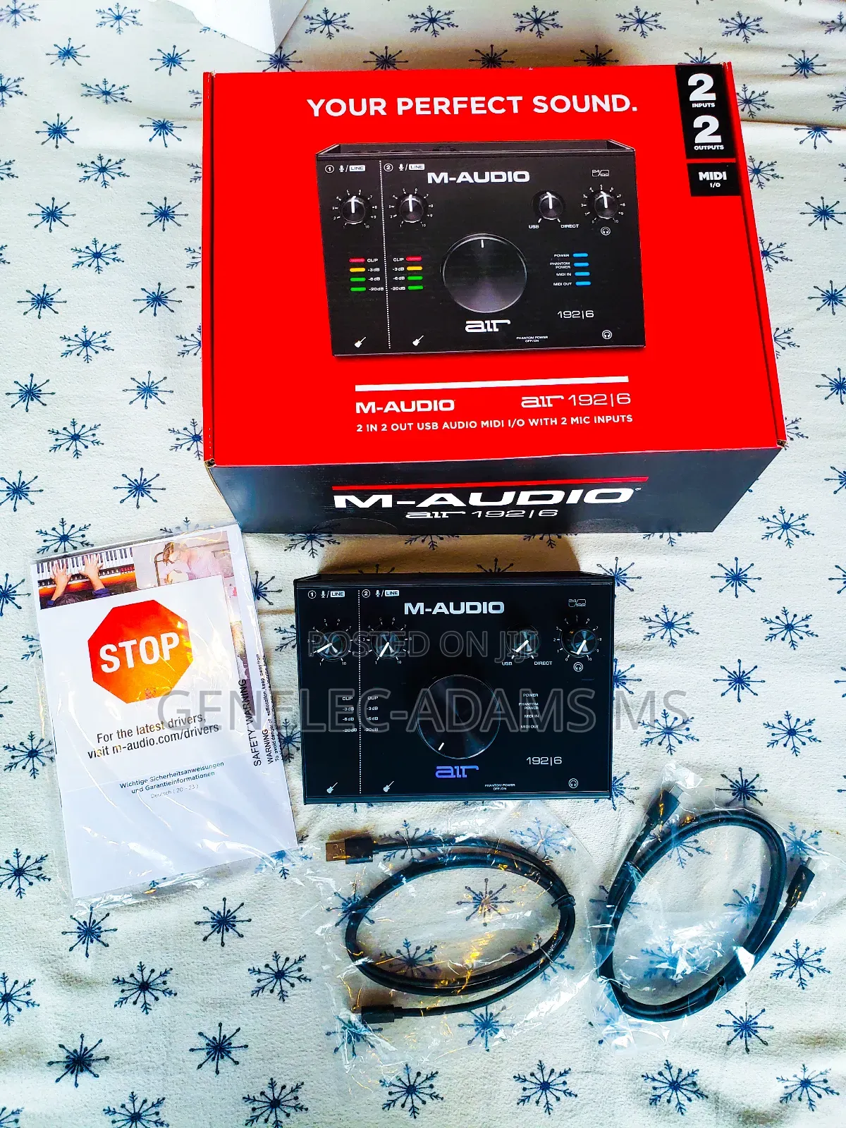 Original M-Audio Air 192|6 Professional Audio Interface
