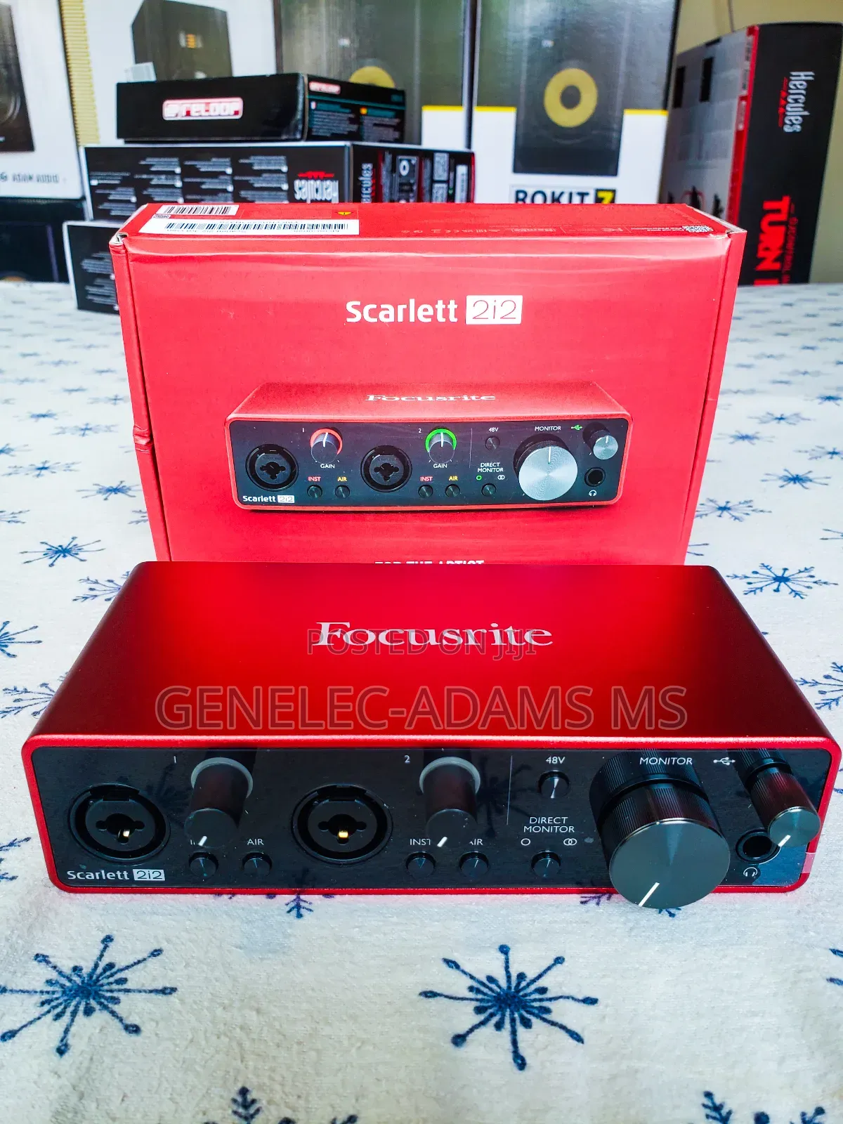 Original Focusrite Scarlet 2i2 3rd Generation