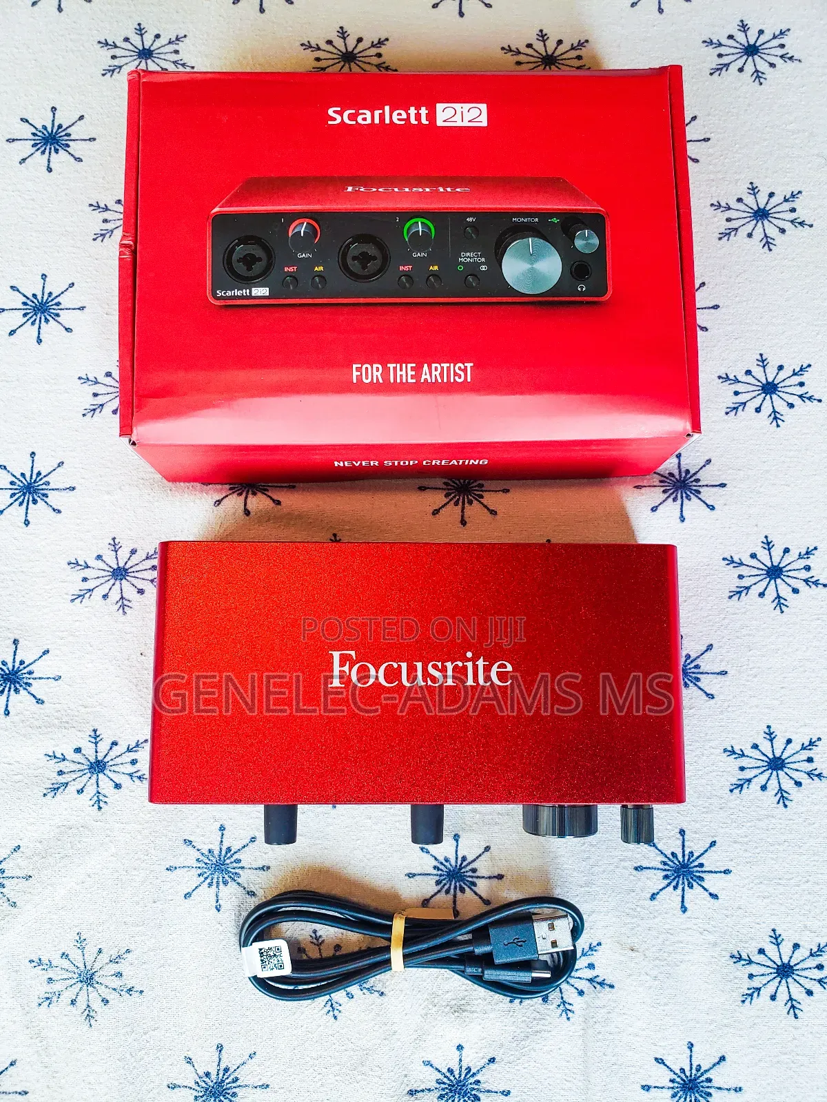 Original Focusrite Scarlet 2i2 3rd Generation