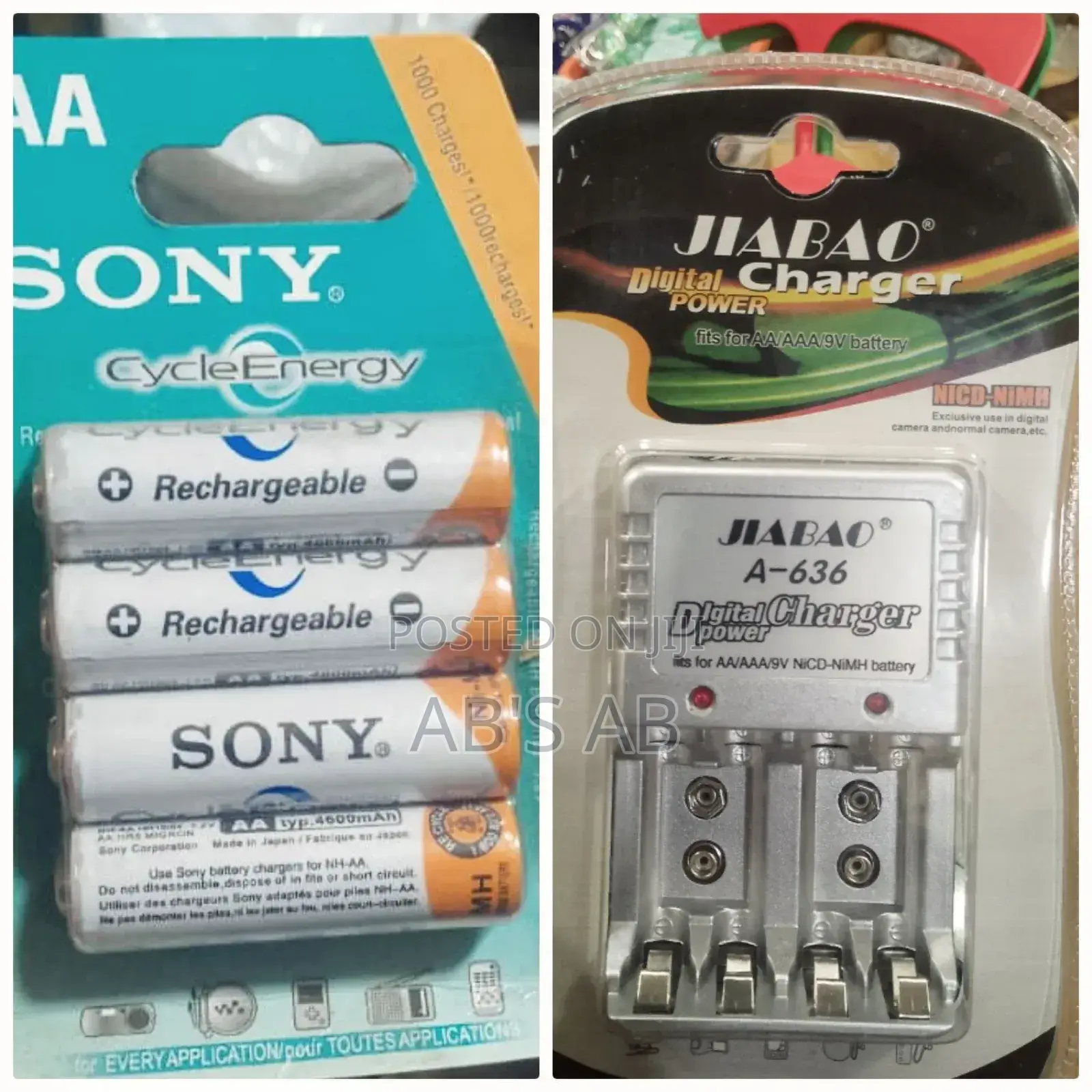 Digital CHARGER POWER With Battery